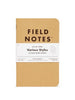 Field Note Original Kraft Ruled Notebook 3 Pack