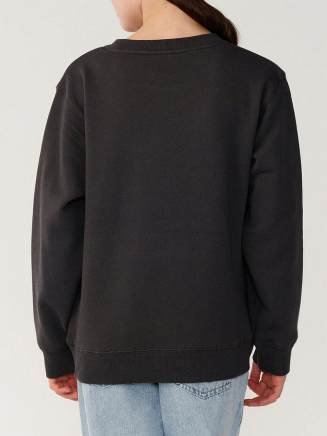 Rip Curl Costa Del Sol Crewneck Sweatshirt Fall 2026 | WASHED BLACK (8264)