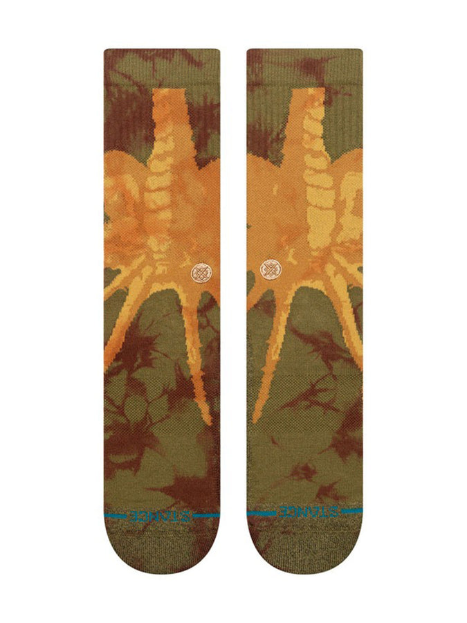 Stance x Face Hugger Alien Socks | BROWN (BRN)
