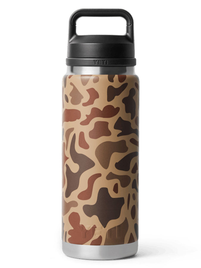 Yeti Rambler Chug Cap Marsh Camo 26oz Bottle | WETLANDS CAMO