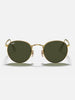 Ray Ban Round Metal Arista Gold/G-15 Green Sunglasses