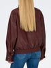 Only Julia Faux Leather Bomber Jacket Fall 2026