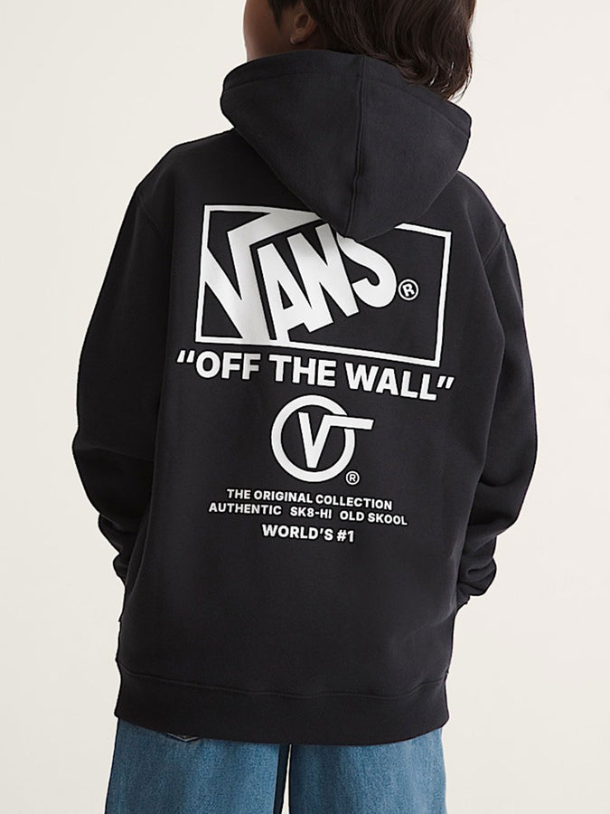 Vans Stacked Hi Hoodie Fall 2026 | BLACK/WHITE (Y28)