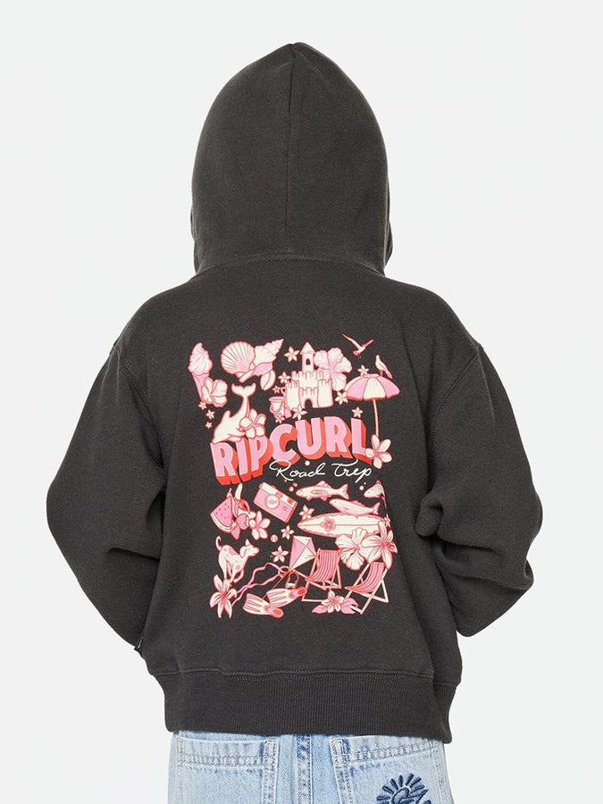 Rip Curl Road Trip Zip-Up Hoodie Fall 2026 | WASHED BLACK (8264)