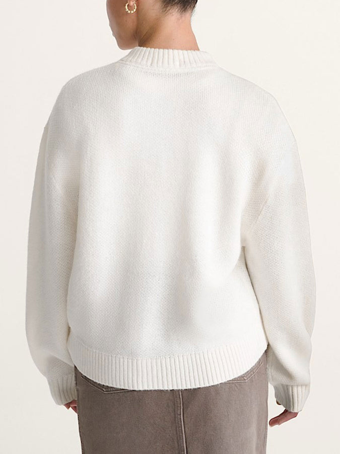 Vans Teddy Round Neck Cardigan Fall 2026 | EGRET (C9F)