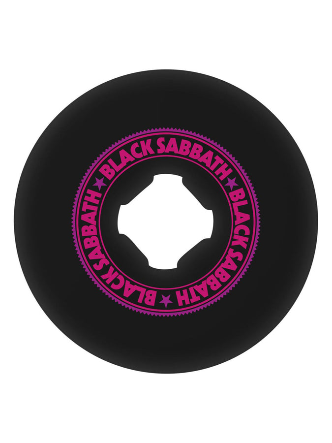 Oj's Paranoid x Black Sabbath Chubbies Skateboard Wheels | BLACK