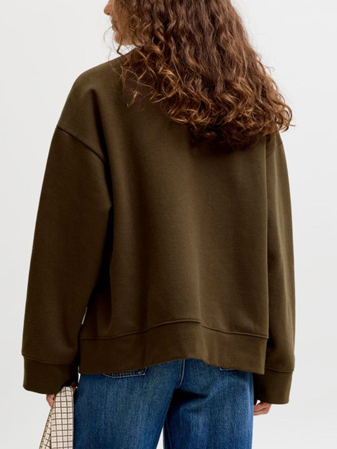 Jjxx Sophia Boxy Crewneck Sweatshirt Fall 2026 | DEMITASSE