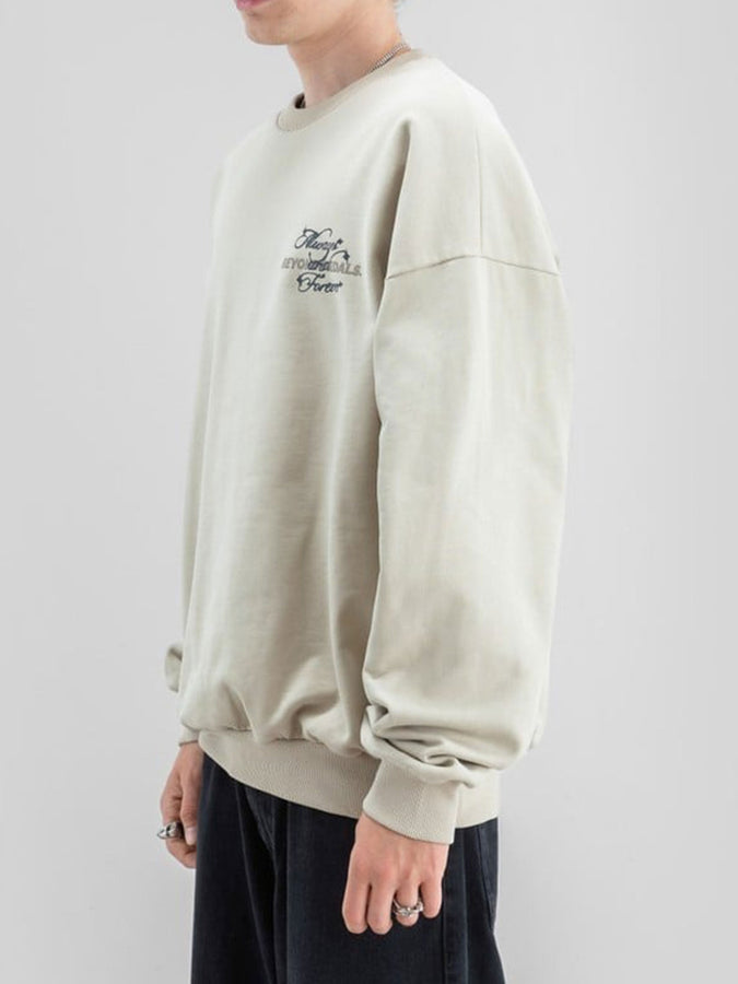 Beyond Medals Forever Crewneck Sweatshirt Holiday 2026 | BEIGE