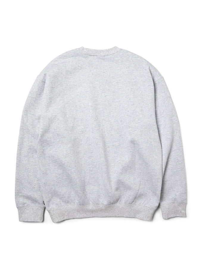 Huf Dodged Crewneck Sweatshirt Spring 2026 | HEATHER GREY