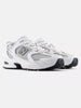 New Balance 530 White/Metallic Silver/Black Shoes Fall 2026