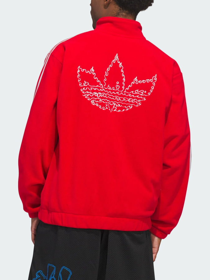 Adidas Kogan Cult Superfire Track Better Scarlet/Light Solid Grey Jacket Spring 2026 | BETTER SCARLET/LIGHT SOLID GRY