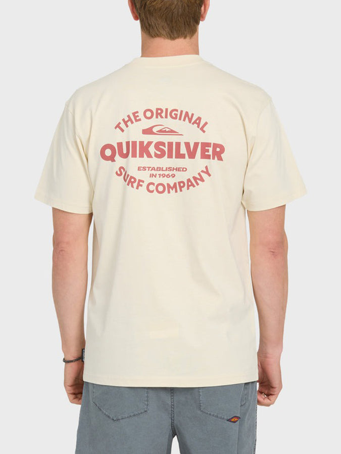 Quiksilver The Shed T-Shirt Summer 2026 | BONE WHITE (BNE)