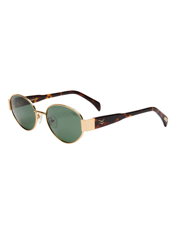 I-Sea Lennox Sunglasses | GOLD/GREEN