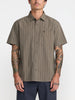 Rvca Dayshift Workwear Stripe Short Sleeve Buttondown Shirt Fall 2026