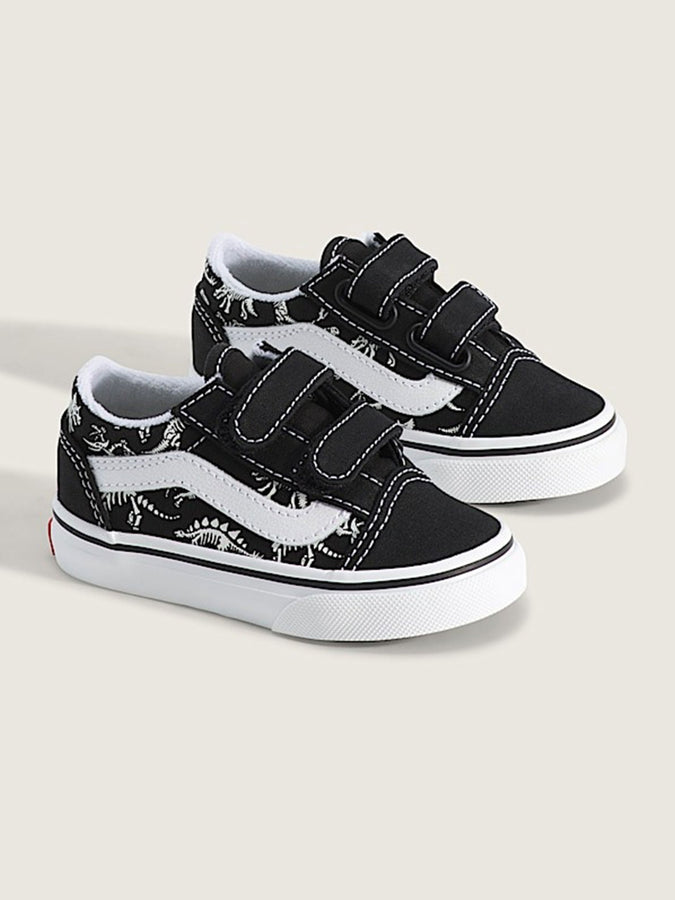 Vans Old Skool V Dinobones Glow Black Shoes Fall 2026 | GLOW BLACK (CJK)