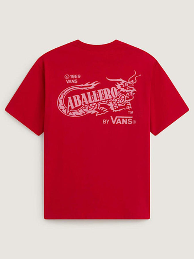 Vans Caballero T-Shirt Fall 2026 | RACING RED (IZQ)
