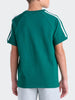 Adidas 3 Stripes Ringer Collegiate Green T-Shirt Fall 2026
