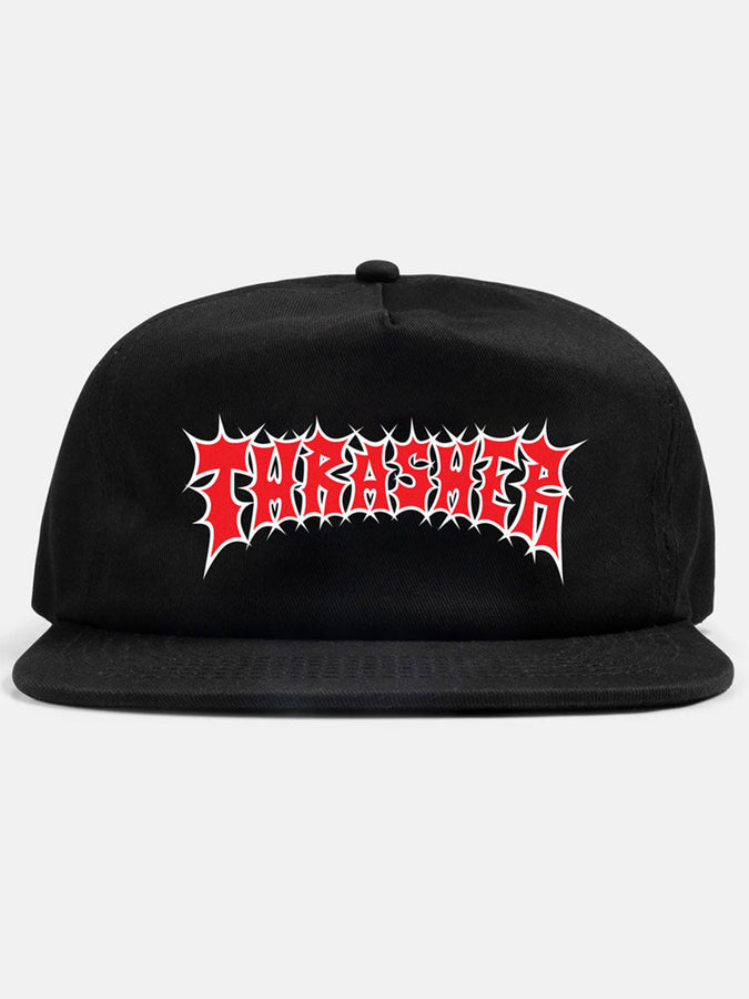 Thrasher Spikey Snapback Hat | BLACK
