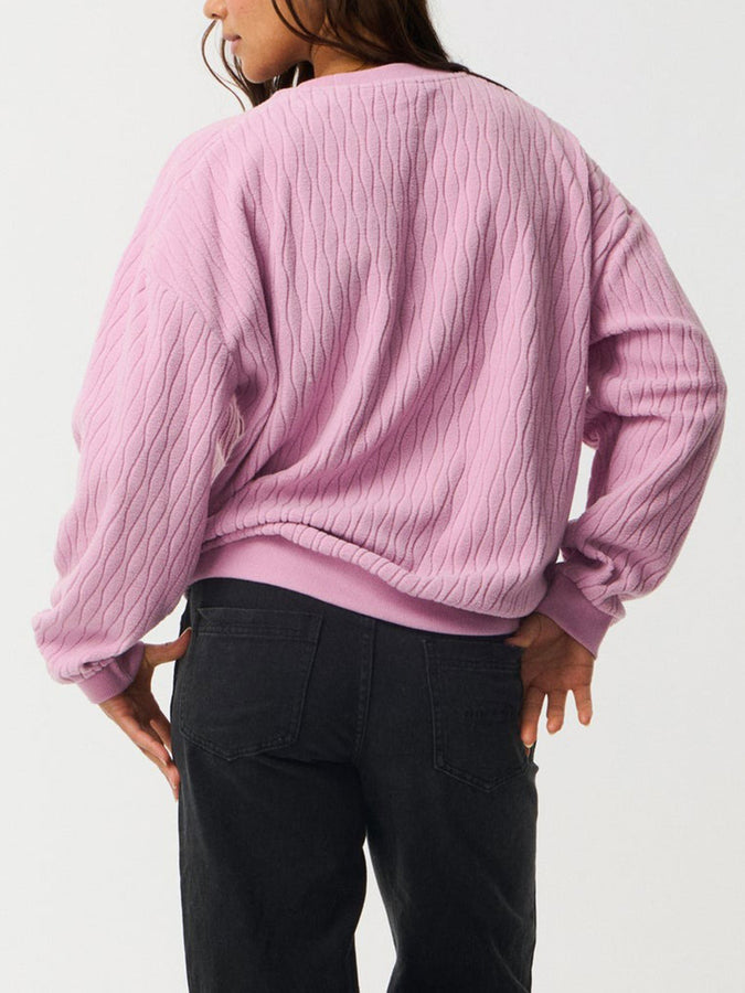 Rip Curl S-Series Jacquard Crewneck Sweatshirt Fall 2026 | LILAC (0108)