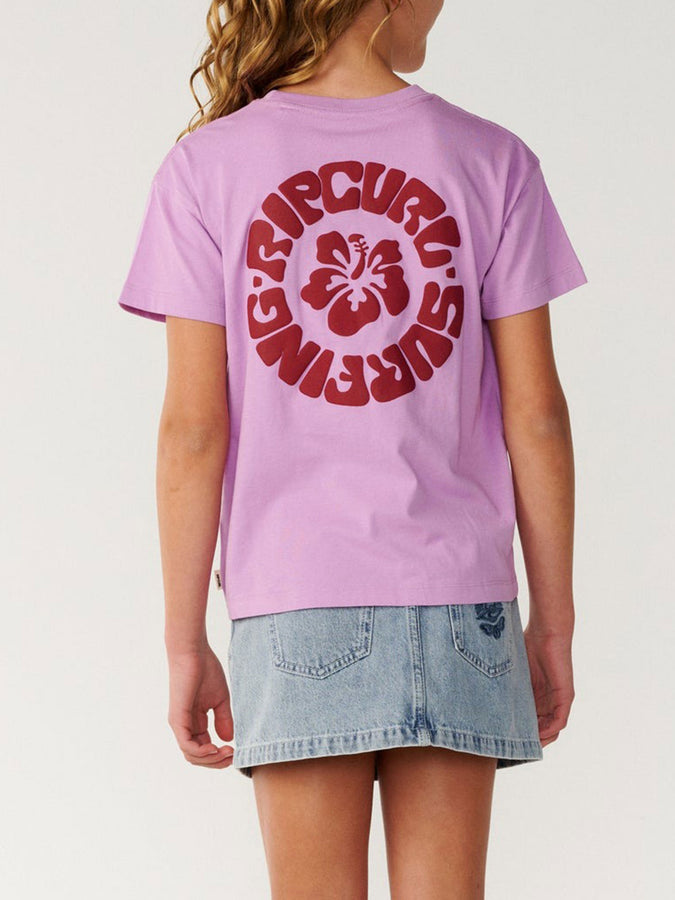 Rip Curl Surf Puff Relaxed T-Shirt Fall 2026 | BRIGHT LILAC (2954)