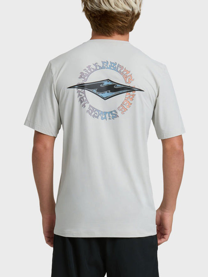 Billabong Hollow Diamond Short Sleeve Rashguard Summer 2026 | SILVER (SLV)