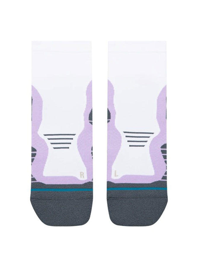 Stance Run Pace Light Quarter Socks | LAVENDER (LAV)