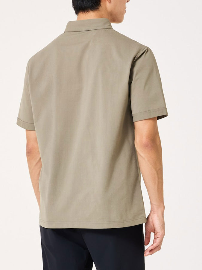 Oakley O-Sync Pack Seersucker 2.0 Short Sleeve Polo Summer 2026 | BOULDER GREEN (7C9)