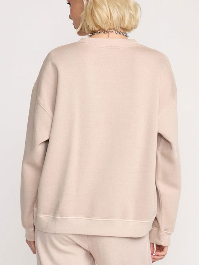 Volcom Stone Soft Crewneck Sweatshirt Holiday 2025 | KHAKIEST (KST)