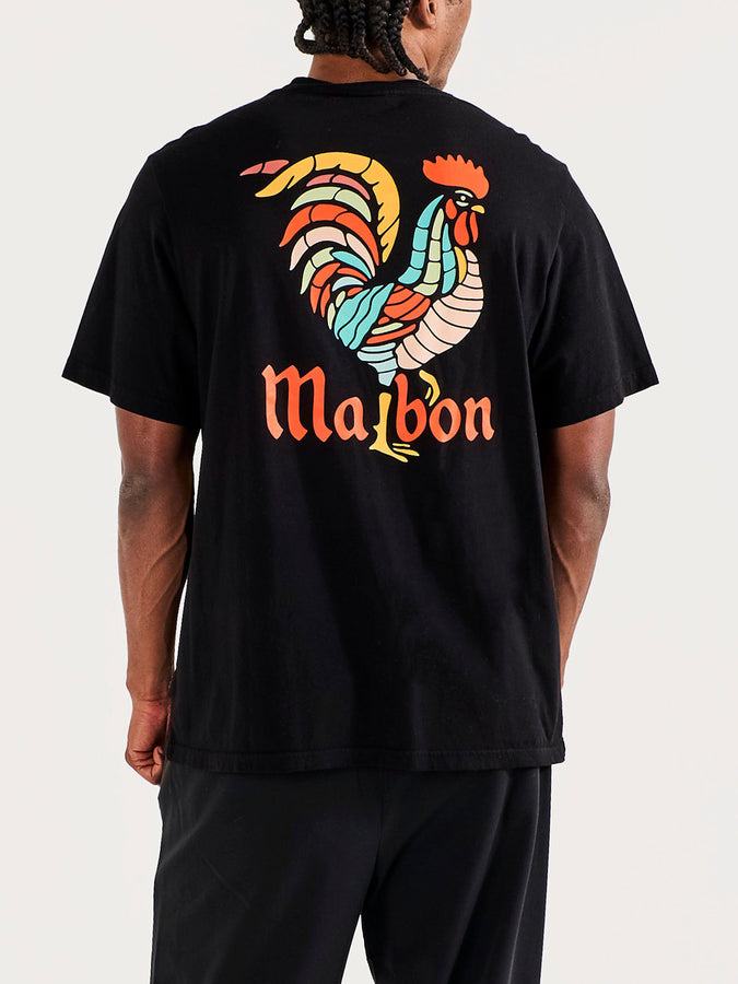 Malbon Bermuda Rooster T-Shirt Spring 2026 | BLACK