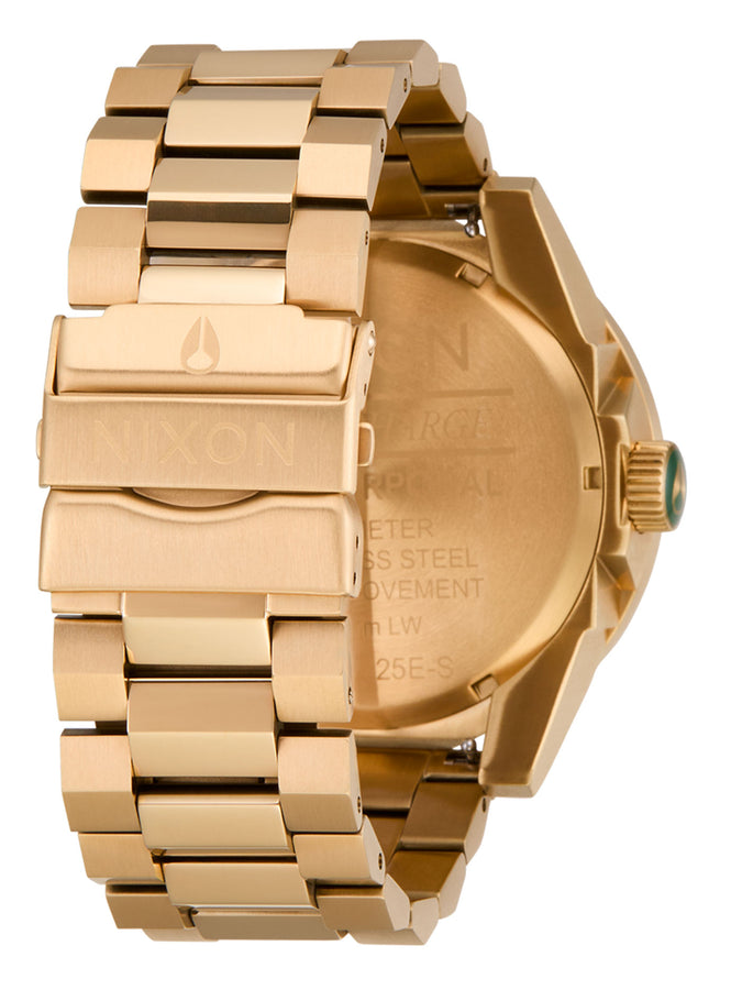Nixon Corporal SS All Gold/Green Sunray Watch | ALL GOLD/GREEN SUNRAY (2691)