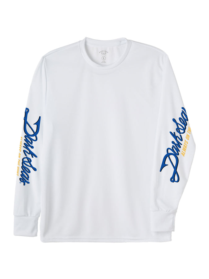 Dark Seas Reel Legends Uv Long Sleeve T-Shirt Spring 2026 | WHITE