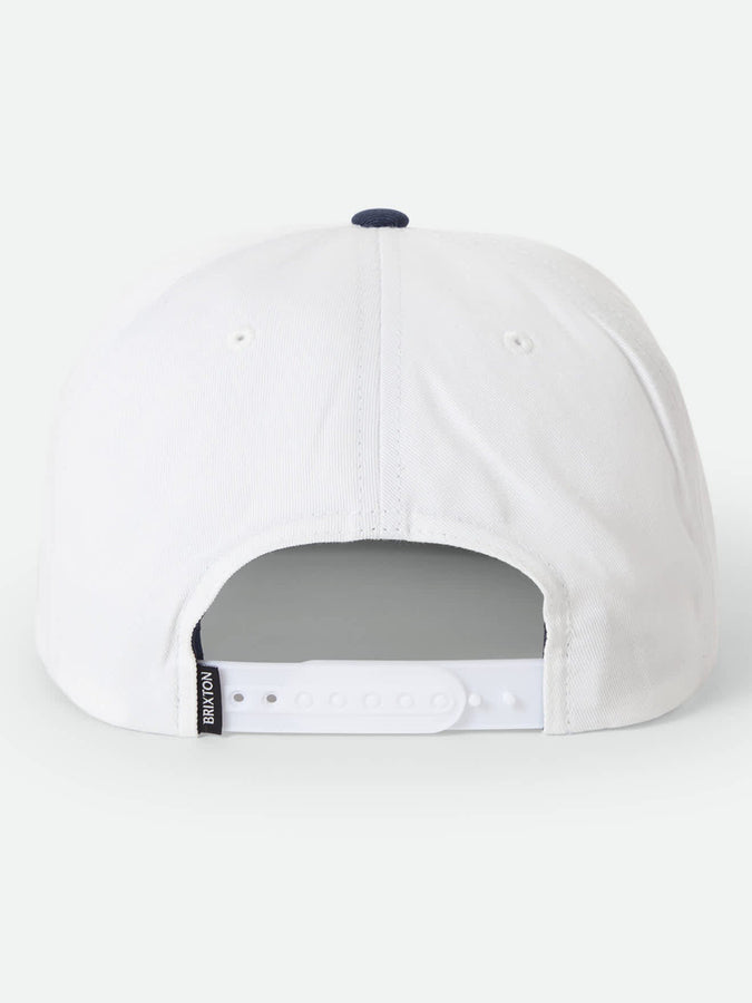 Brixton Morado Snapback Hat | MIDNIGHT BLUE/WHITE
