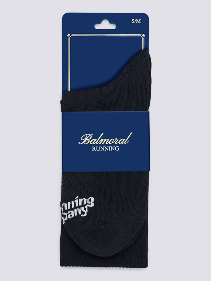 Balmoral Running Socks Fall 2026 | BLACK