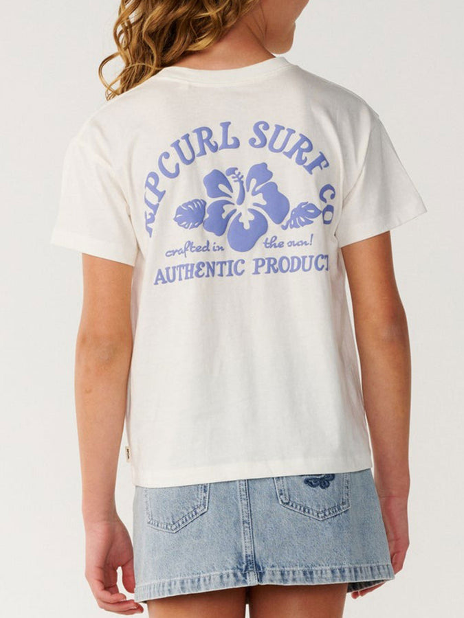 Rip Curl Surf Puff Relaxed T-Shirt Fall 2026 | BONE/BLUE (2451)