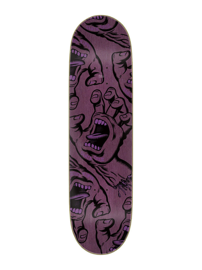 Santa Cruz Crowded Hand 8.5’’ Skateboard Deck | GREEN