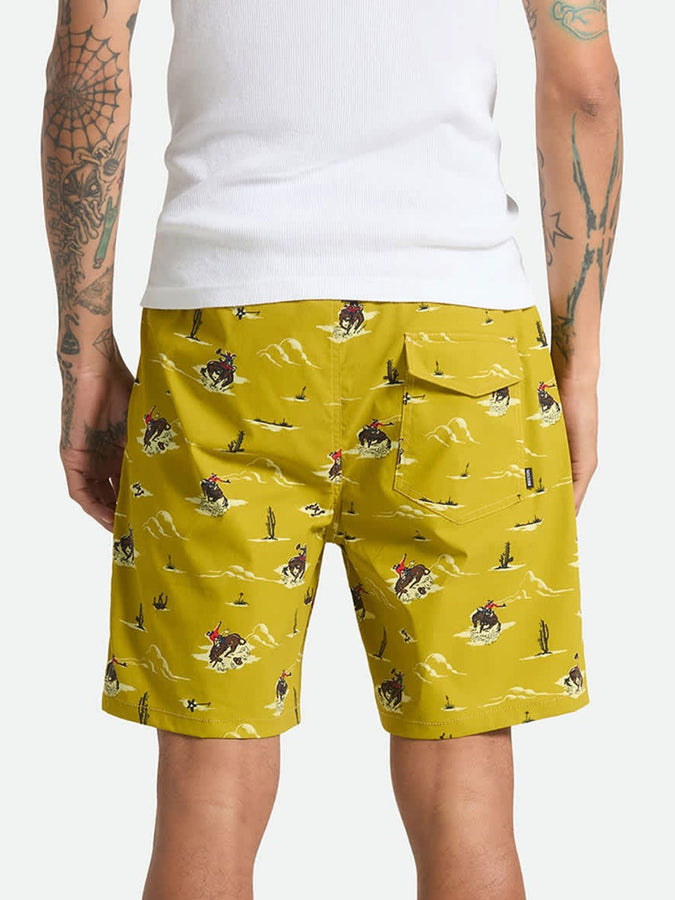 Brixton x Lonestar Everyday Stretch Hybrid Shorts Summer 2026 | TEXAS GOLD LONE STAR