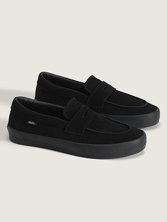 Vans Skate Loafer Suede Black/Black Shoes Fall 2026 | SUEDE BLACK/BLACK (BKA)