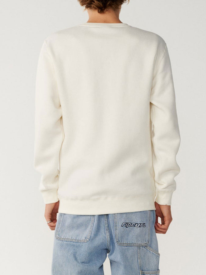 Rip Curl Staple Crewneck Sweatshirt Fall 2026 | BONE (3021)