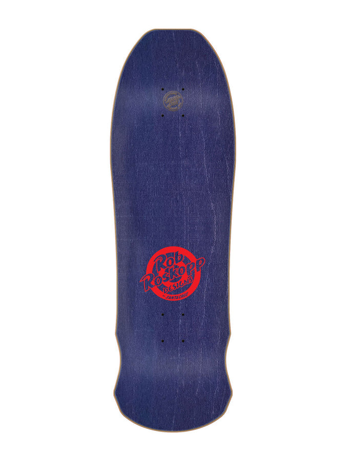 Santa Cruz Reissue Roskopp Yellow Face Skateboard Deck | YELLOW