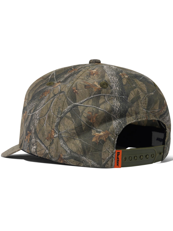 Butter Goods Warped Snapback Hat | FOREST CAMO