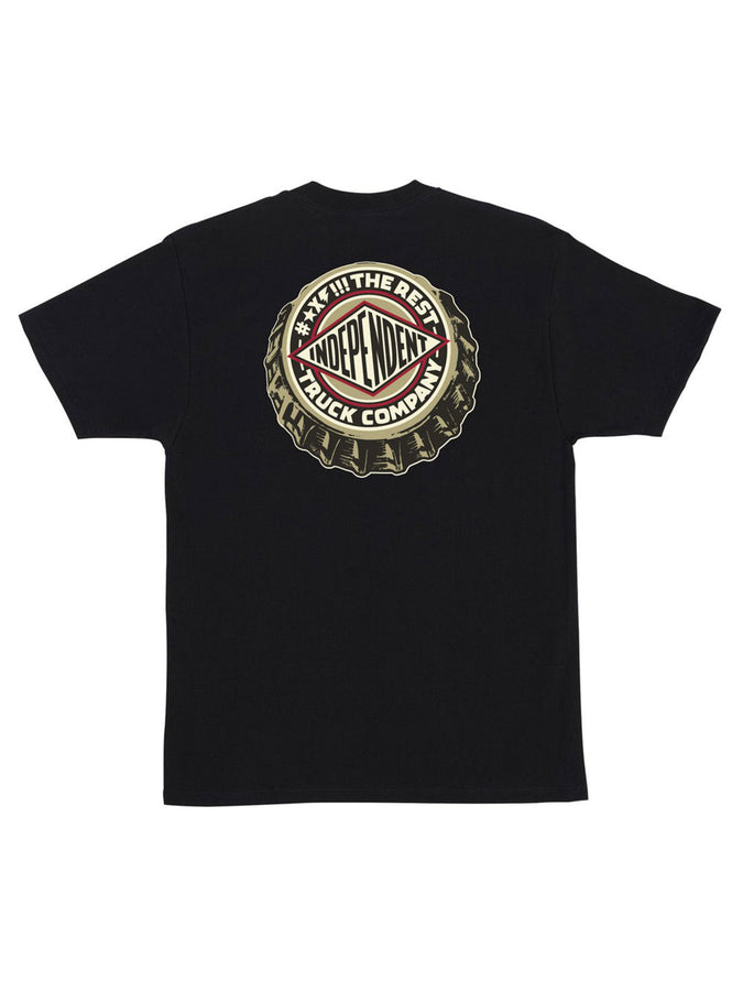 Independent Ftr Cap T-Shirt Summer 2026 | BLACK