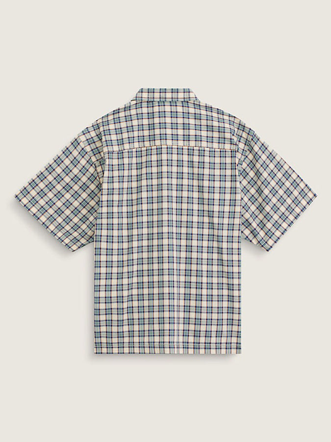 Vans Larkspur Timber Short Sleeve Shirt Fall 2026 | ALMOND CRISP (GRZ)