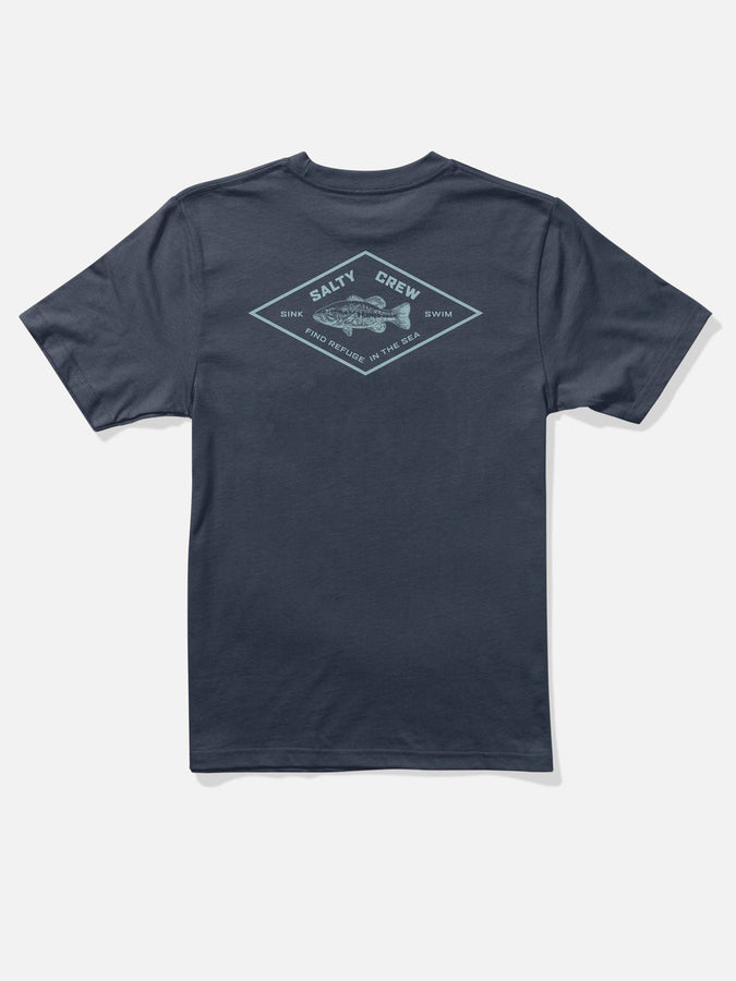 Salty Crew Diamond Bass T-Shirt Fall 2026 | NAVY