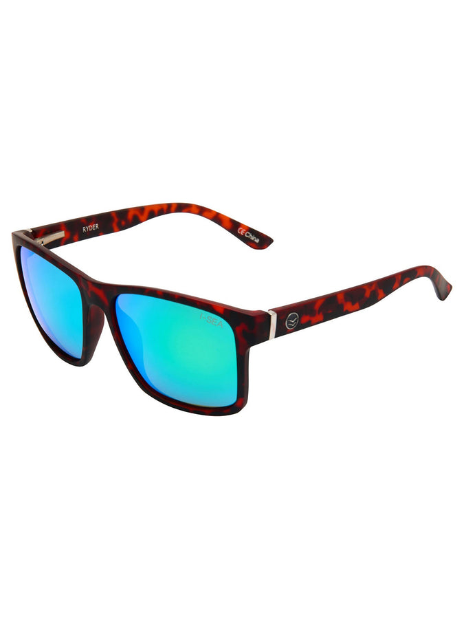 I-Sea Ryder Sunglasses | TORT/GREEN MIRROR