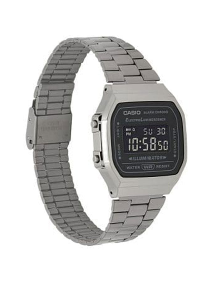 Casio Vintage A168WGG-18 Watch | GREY/BLACK