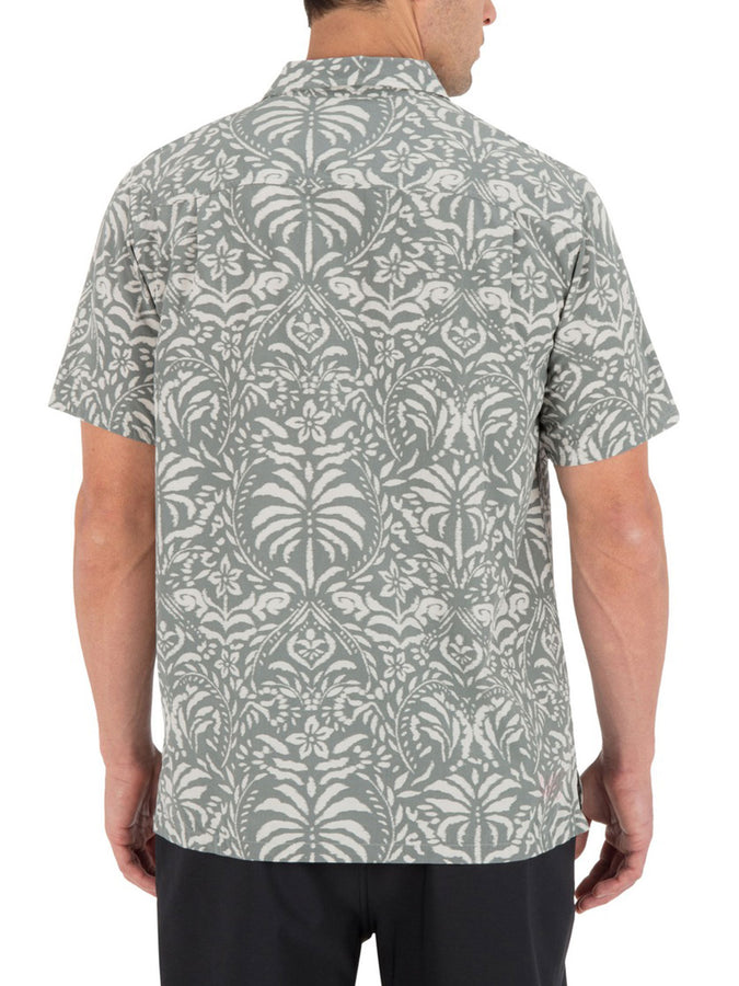 Hurley Rincon Aero Short Sleeve Buttondown Shirt Summer 2026 | GREAT WHITE COMBO (030)