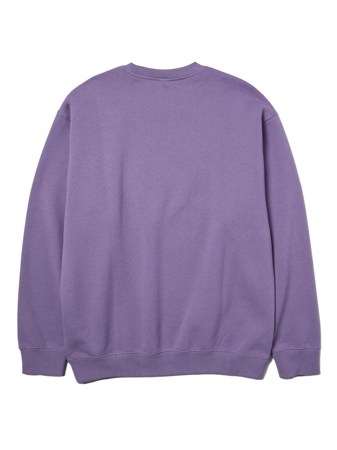 Huf Big Block Crewneck Sweatshirt Spring 2026 | DUST PURPLE