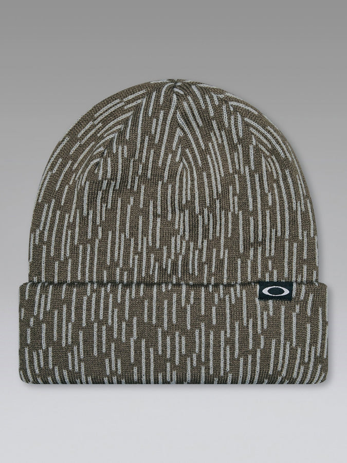 Oakley Fleece-Lined Graphic Beanie | RAIN CAMO OLIVE (7EA)