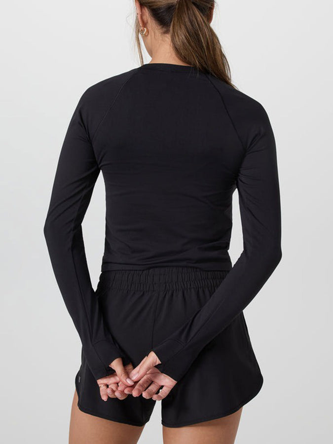 Vuori Surge Seamless Long Sleeve T-Shirt Fall 2026 | BLACK (BLK)
