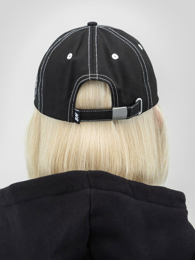 Beyond Medals Angel Strapback Hat | BLACK